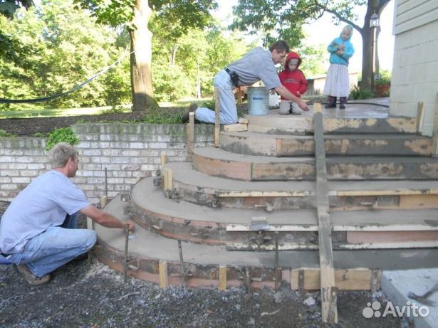 Как сделать крыльцо из бетона Как сделать крыльцо из бетона
