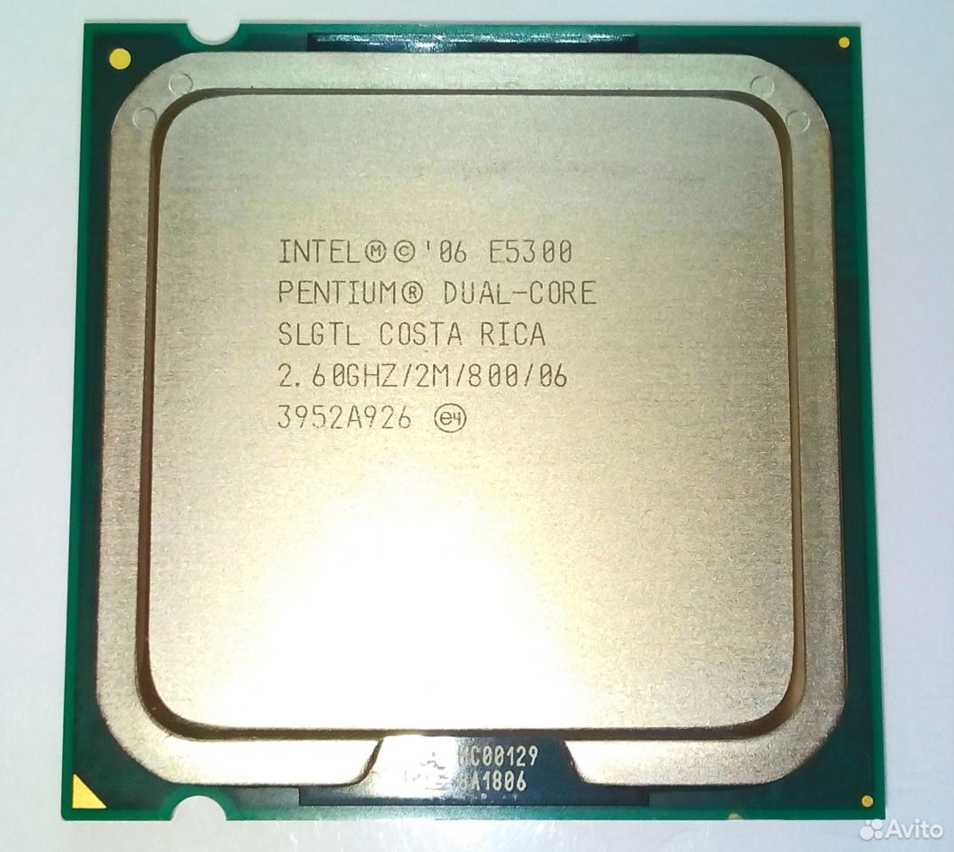 Процессор intel 6. Процессор Pentium Dual Core e5300. Процессор — Intel Pentium Dual-Core e5300(2.60ГГЦ, 2мб, 800мгц, em64t) socket775.. Компьютер Pentium Dual-Core e5300. Процессор Intel Pentium e5300 Wolfdale.