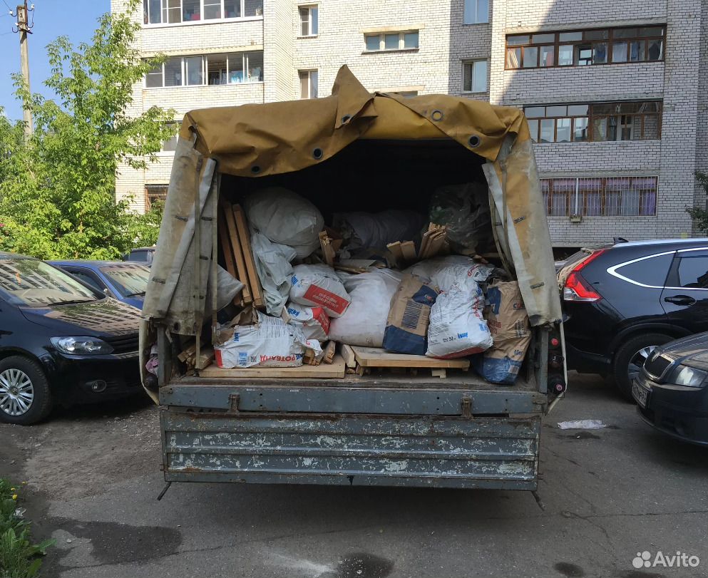 вывоз старой мебели с дачи