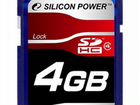 Карта памяти SD 4GB Silicon Power sdhc Class 4 объявление продам