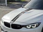 Наклейка на BMW объявление продам