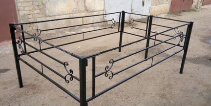 Изготовление оградок на кладбище, столы, скамейки