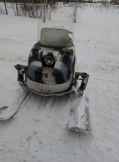 Снегоход буран с двигателем от оки