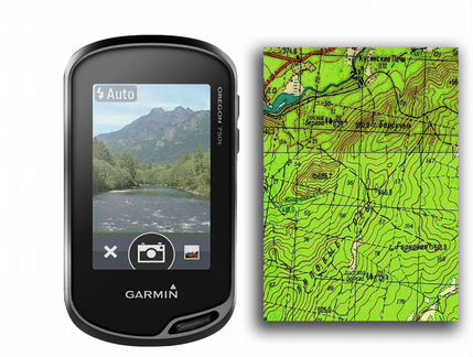 Hавигатор GPS 750 и карта Республика Саха
