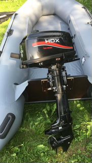 Продам лодку хантер+мотор HDX