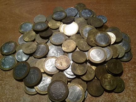 Набор юбилейных монет российской федерации номенал