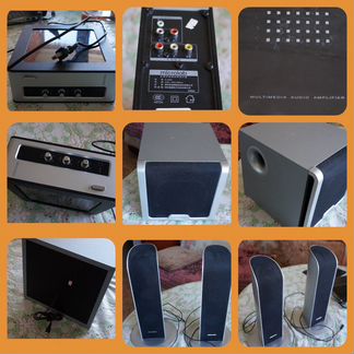 Multimedia audio amplifier microlab A-6360
