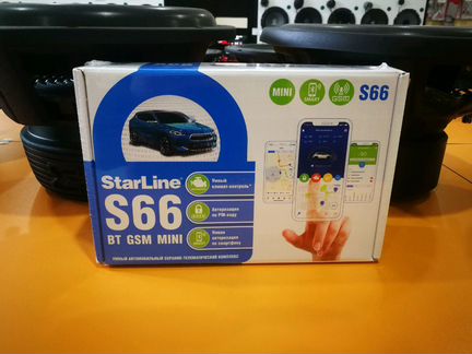 Starline S66 BT GSM + автозапуск + установка