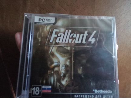 Лицензионный диск fallout 4 на пк (не распакован)