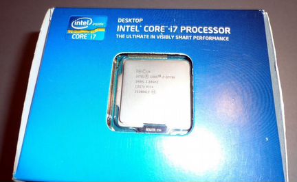 Intel core i7 3770k box новый