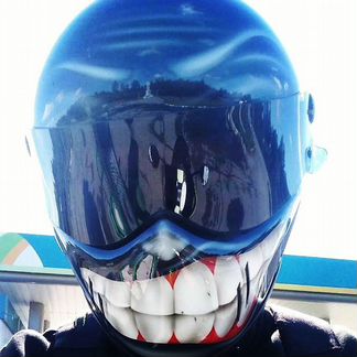 Шлем улыбка зубы bandit matrix