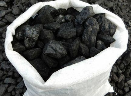 Уголь, дрова в мешках