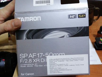 Объектив Tamron 17-50 mm f 2.8 XR DI 2 VC