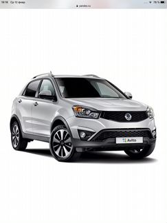 SsangYong Actyon 2.0 МТ, 2014, битый, 110 000 км