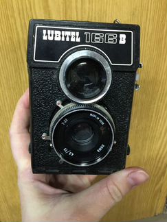 Плёночный фотоаппарат «любитель 166в»
