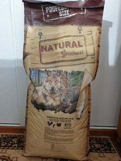 Корм Natural для кошек всех пород