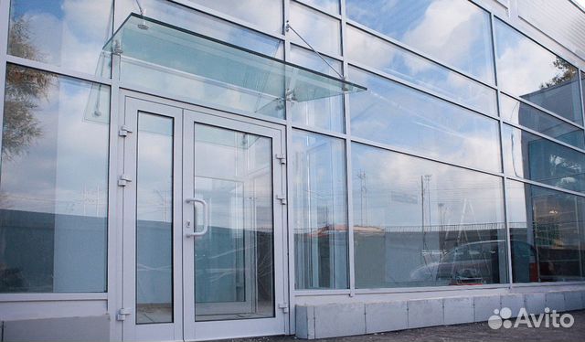 Витраж алюминиевый