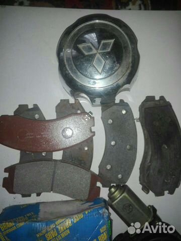 Накладки тормозные на мицубиси поджера