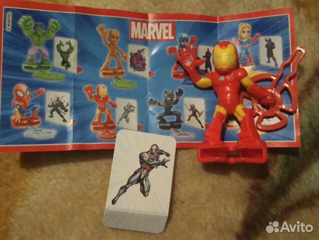 Киндер игрушки Marvel