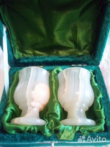 Подарочный набор из 2-х фужеров. Оникс