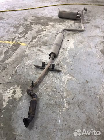 Выхлопная система глушитель Opel Astra J GTC 1.8