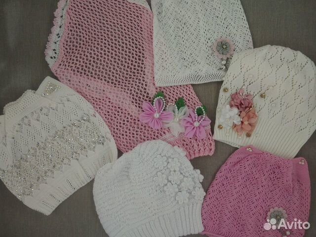Шапки ажурные