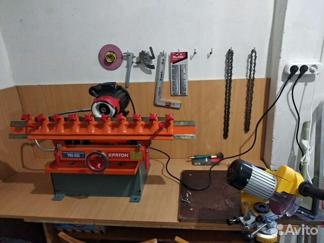 Заточка цепей, ножей, ножниц