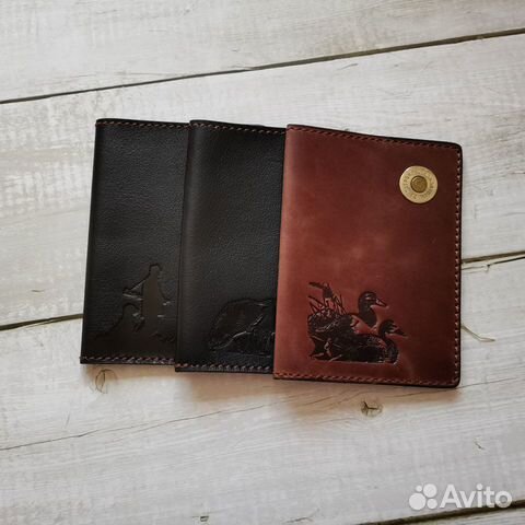 Обложка на паспорт охота