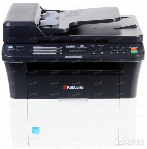 Новый мфу лазерное Kyocera FS-1025MFP Гарантия 12