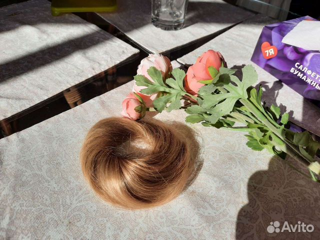 Резинка из натуральных волос