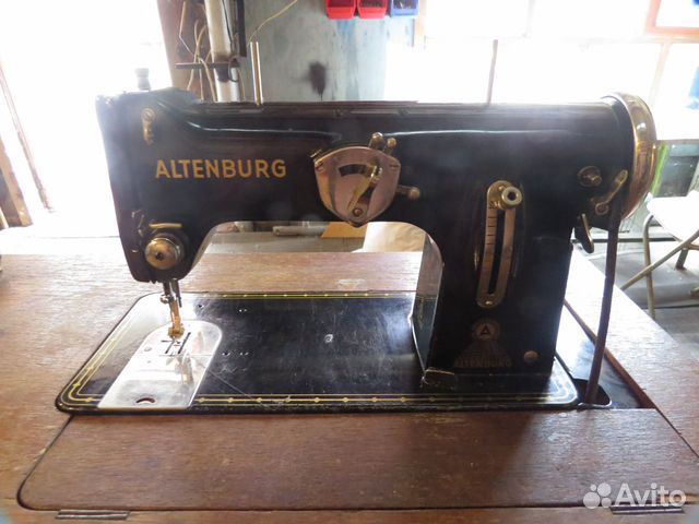 Швейная машинка бу altenburg