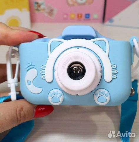 Детский цифровой фотоаппарат Котик