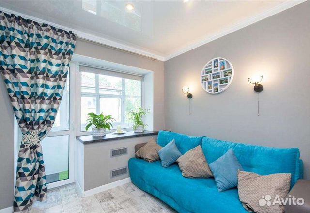 

1-к. квартира, 32 м², 2 кровати