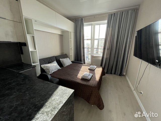 

Квартира-студия, 25 м², 1 кровать