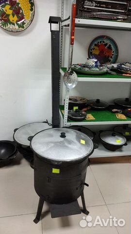 Казан с печью