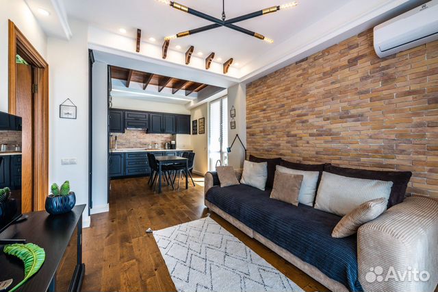 

1-к. квартира, 47 м², 2 кровати