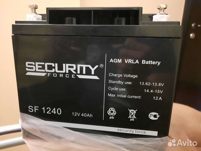 Аккумулятор новый 40 ач