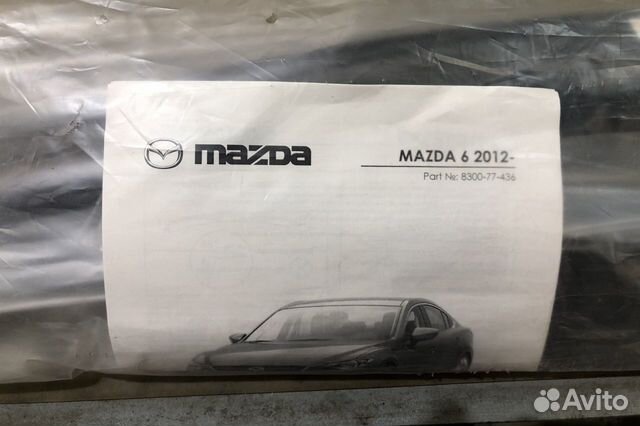 Дефлекторы окон mazda 6