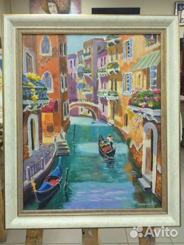 Картина маслом на холсте большая