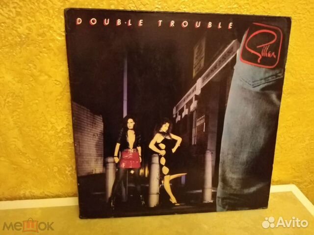 2LP Gillan - Double Trouble 1981 Germany