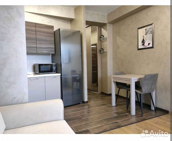 

Квартира-студия, 33 м², 2 кровати