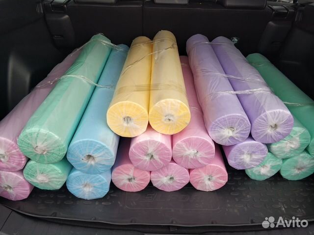 Одноразовые простыни в рулоне