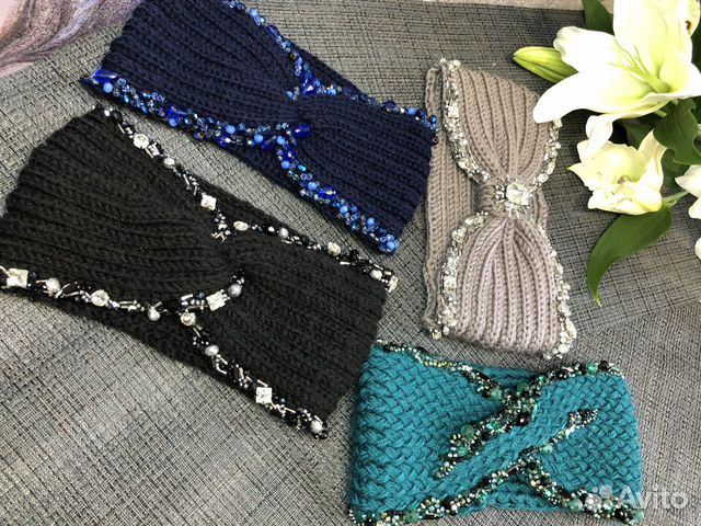 Ободки и повязки ручной работы