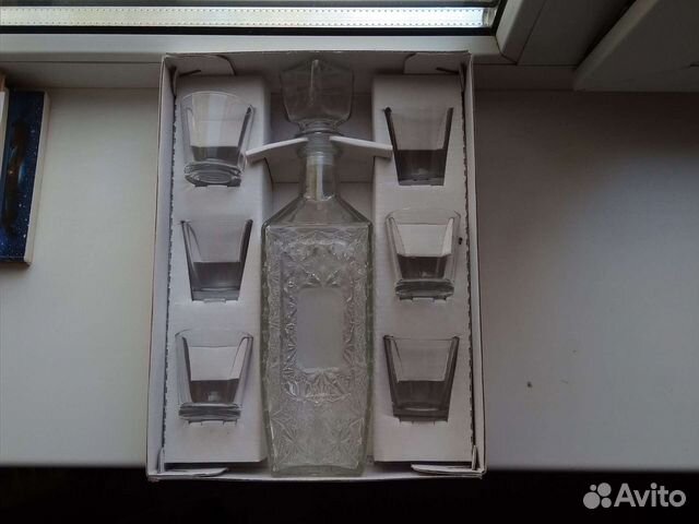 Графин-штоф и 6 стопок