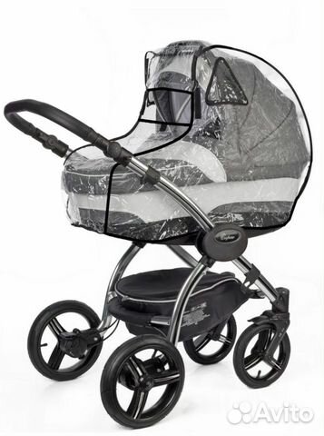 Дождевик на коляску-люльку