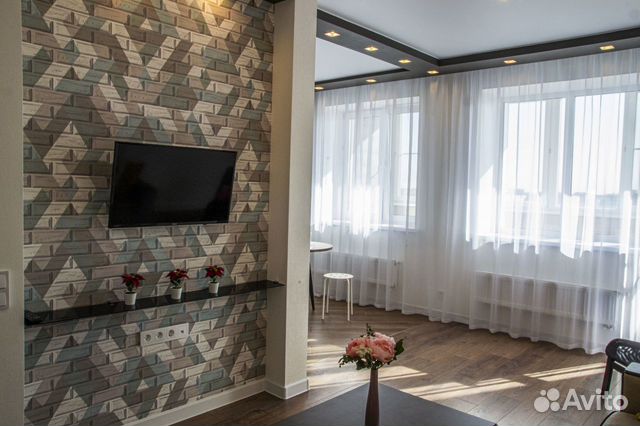

Квартира-студия, 40 м², 2 кровати