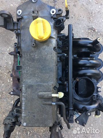 Двигатель бензиновый на Рено Логан