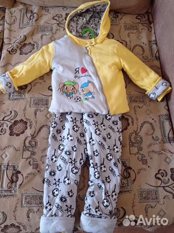 Демисезонный костюм для мальчика 86 92