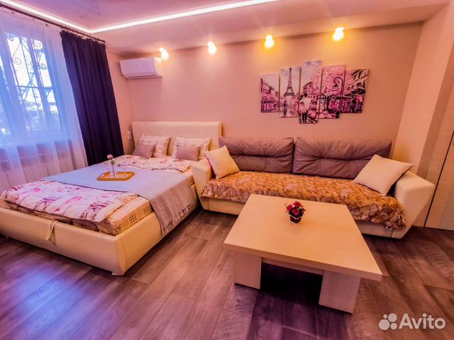 

Квартира-студия, 30 м², 2 кровати