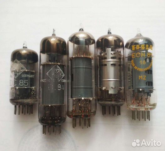 Лампы для аудио: EL-84, ECH 81, ECC 85 и другие
